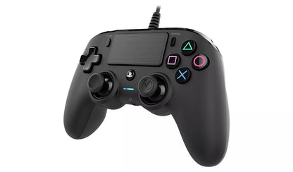 Nacon Official PS4 Wired Compact Controller - Black
