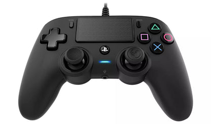 Nacon Official PS4 Wired Compact Controller - Black