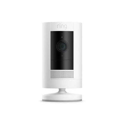 Ring Battery Stick Up Cam 3 Pack in White