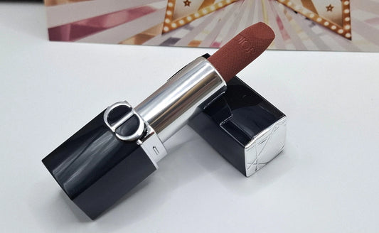 Dior Rouge Couture Lipstick 100 Nude Velvet, 1.5g mini size