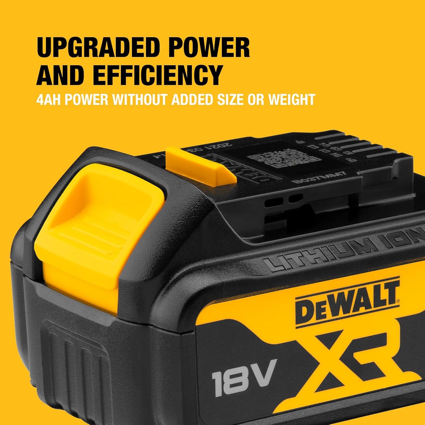 DEWALT 18V XR 4Ah Battery, DCB182-XJ