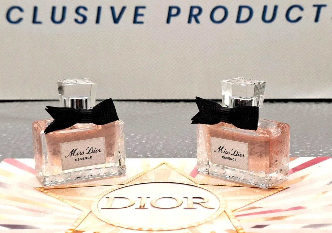 2 X Dior Miss Dior Essence Eau De Parfum EDP 5ml Miniature New