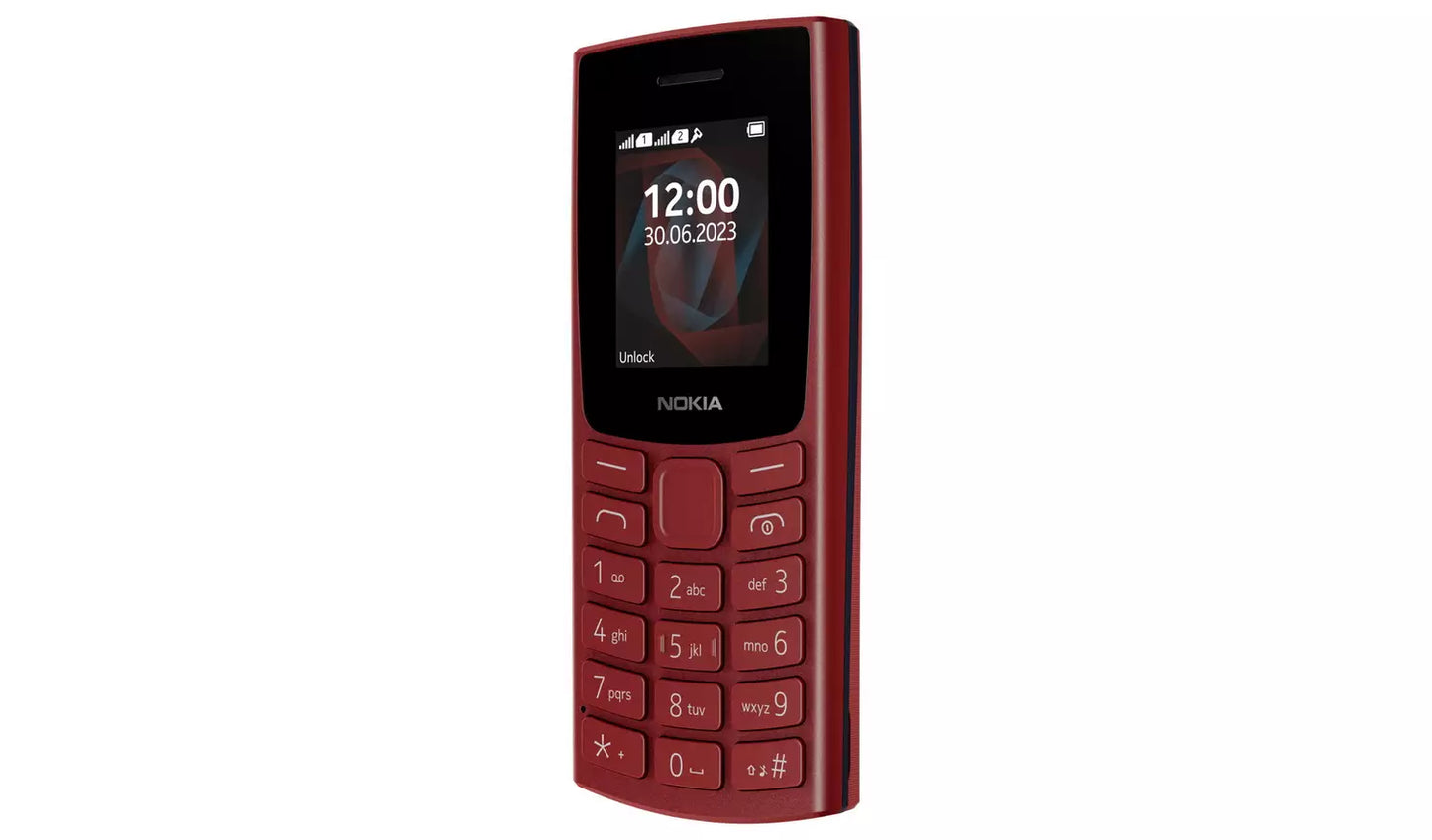 Nokia 105 Mobile Phone - Red SIM Free