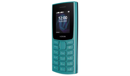 Nokia 105 Mobile Phone - Cyan SIM Free
