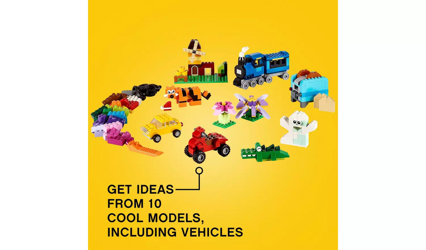 LEGO Classic Medium Creative Brick Box Toy Storage