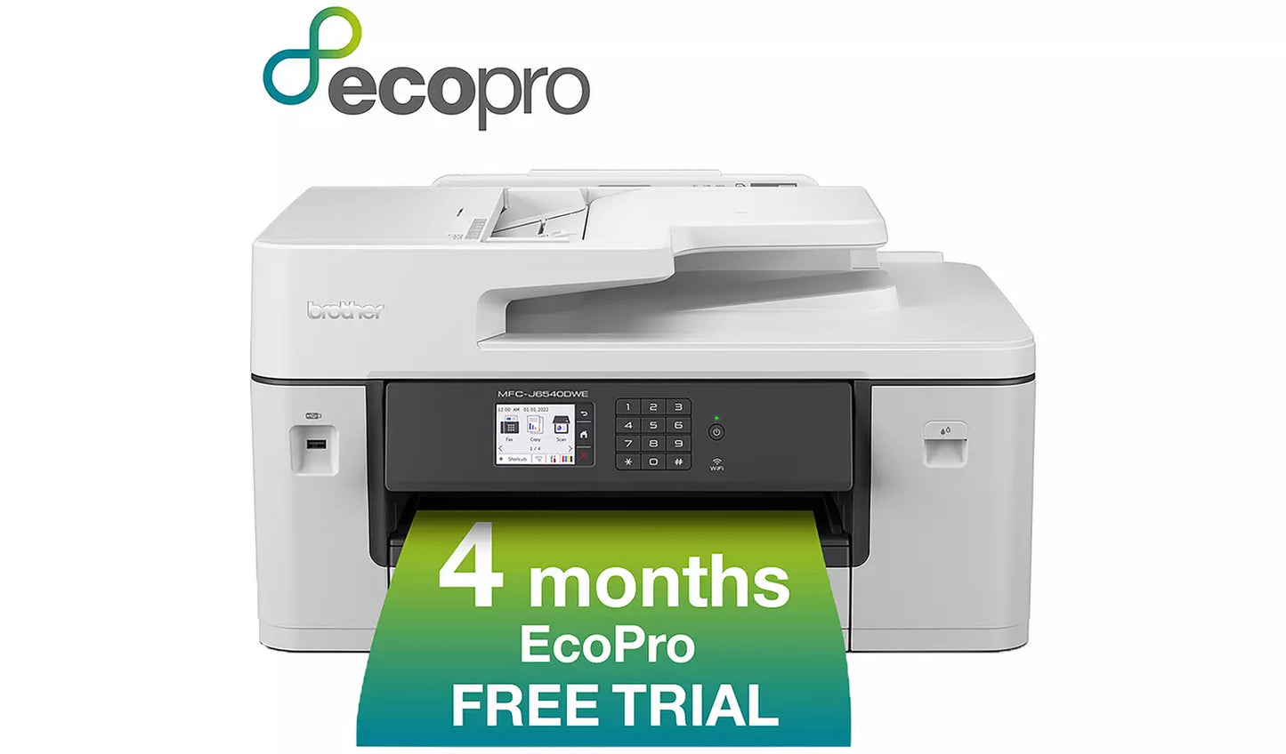 Brother MFC-J6540DWE A3 Inkjet Printer with EcoPro Trial