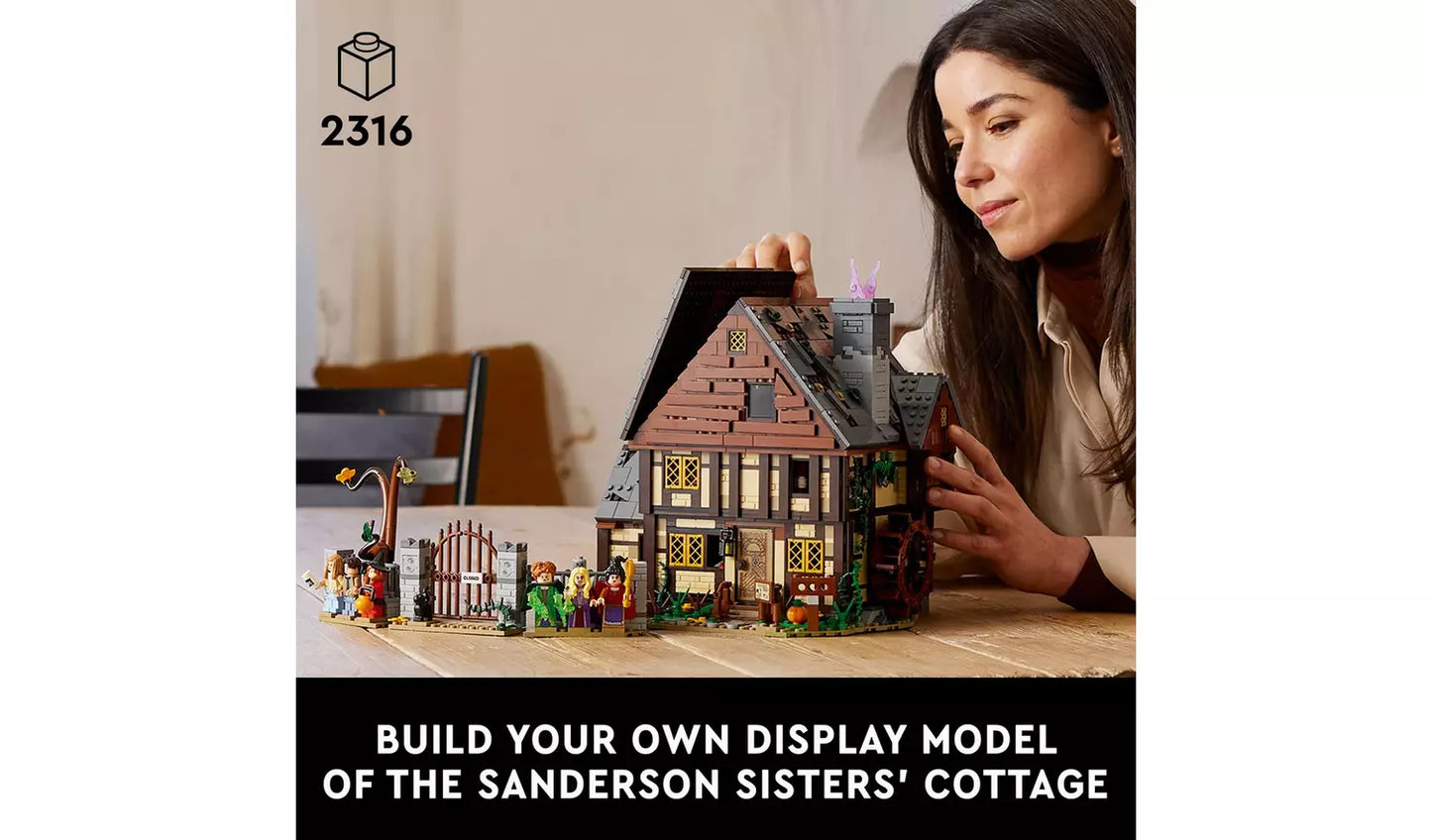 LEGO Ideas Disney Hocus Pocus: The Sanderson Cottage 21341