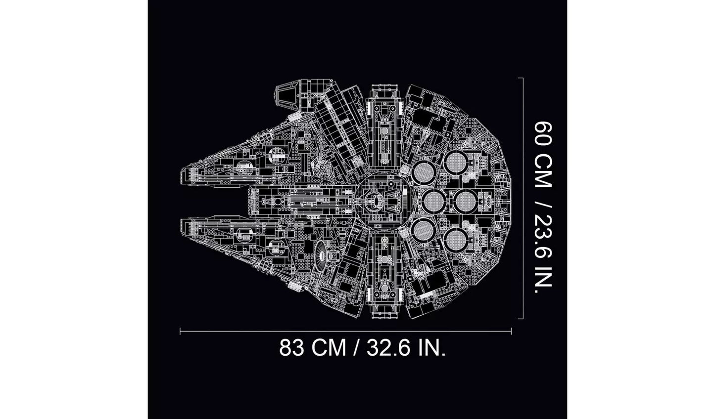 LEGO Star Wars Millennium Falcon Collector Series Set 75192