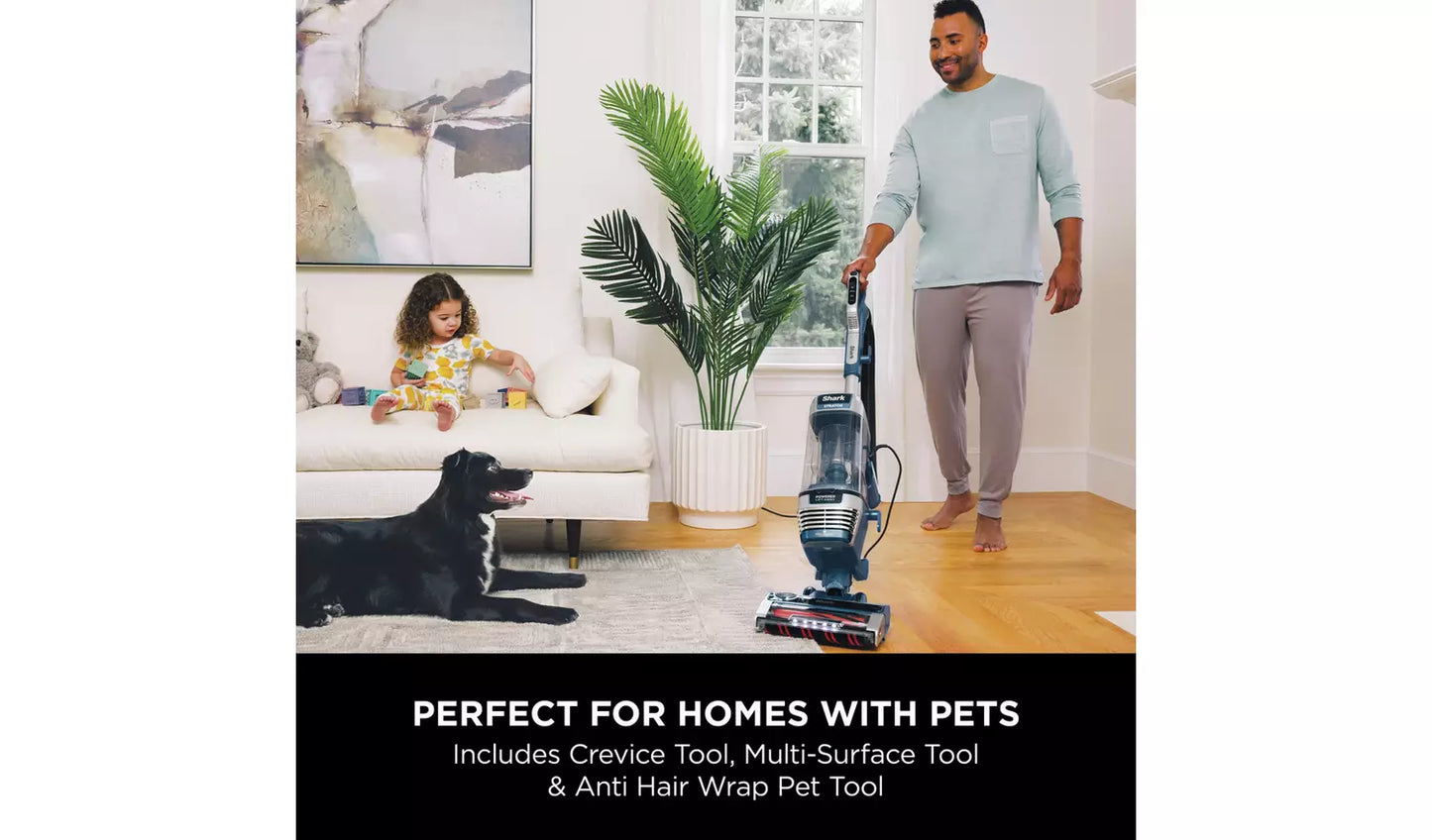 SHARK Stratos Bagless Upright Vacuum Cleaner