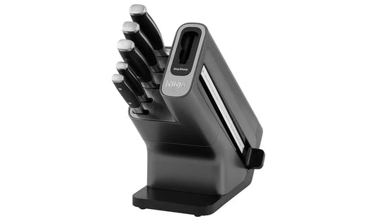Ninja Stay Sharp 5 Piece Knife With Knife Block - Black