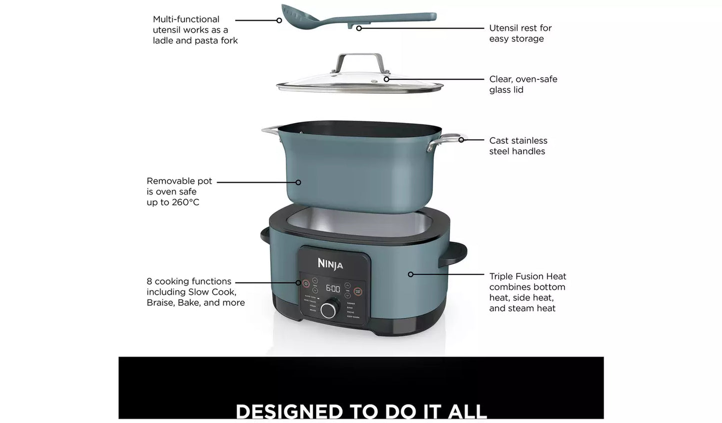 Ninja Foodi 8-in-1 8L Possible Cooker