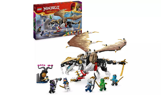 LEGO NINJAGO Egalt the Master Dragon Toy Ninja Playset