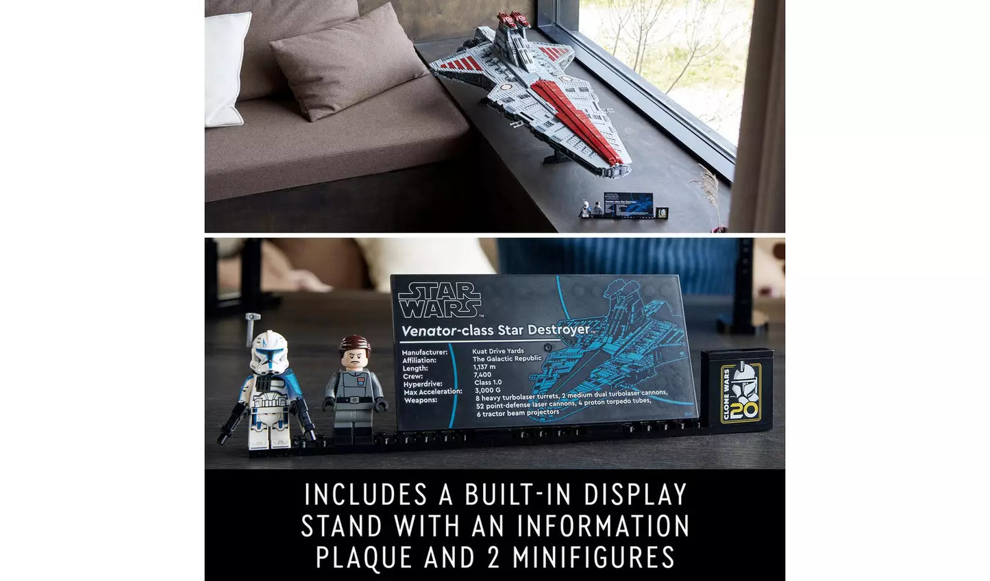 LEGO Star Wars Venator-Class Republic Attack Cruiser 75367