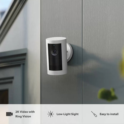 Ring Outdoor Cam 2 Pack With Additional Quick Release Battery