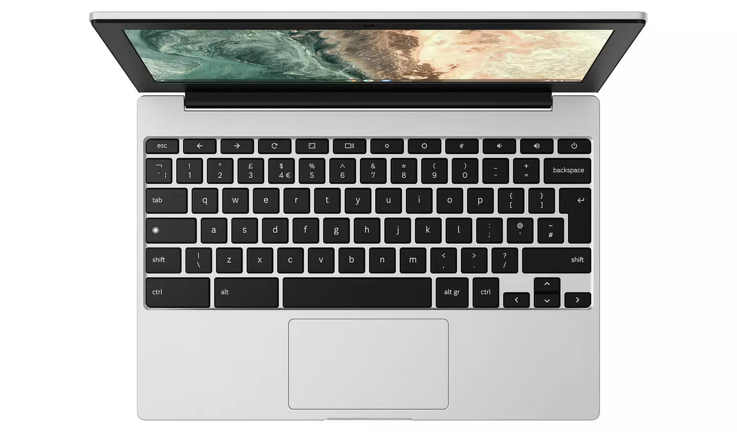 Samsung Galaxy 11in Celeron 4GB 64GB Chromebook - Silver