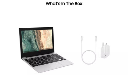 Samsung Galaxy 11in Celeron 4GB 64GB Chromebook - Silver