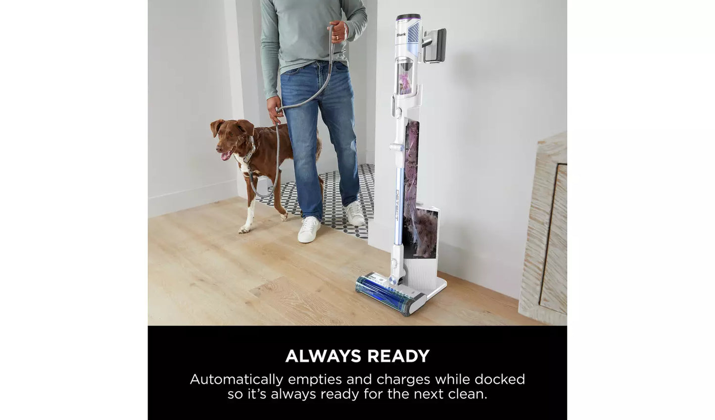 SHARK Detect Clean & Empty Vacuum Cleaner & AutoEmpty System