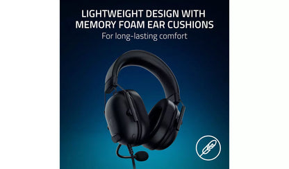 Razer BlackShark V2 X Wired Console Gaming Headset - Black