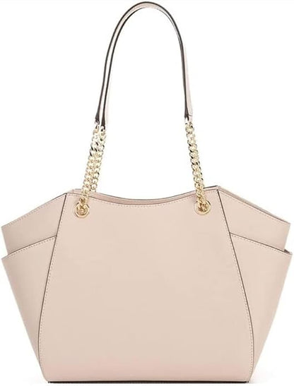 Michael Kors Jet Set Travel Large Chain Shoulder Tote (Soft Pink), Soft Pink