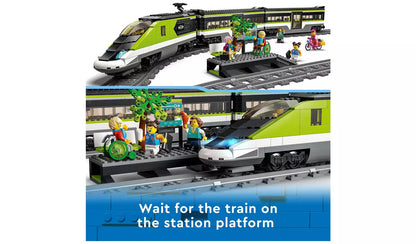 LEGO City Express Passenger Train Toy RC Lights Set 60337