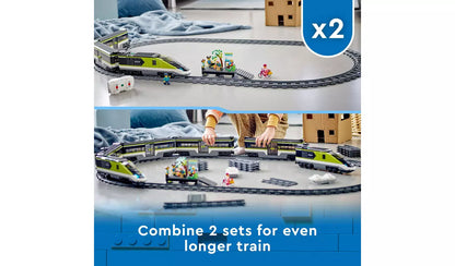 LEGO City Express Passenger Train Toy RC Lights Set 60337