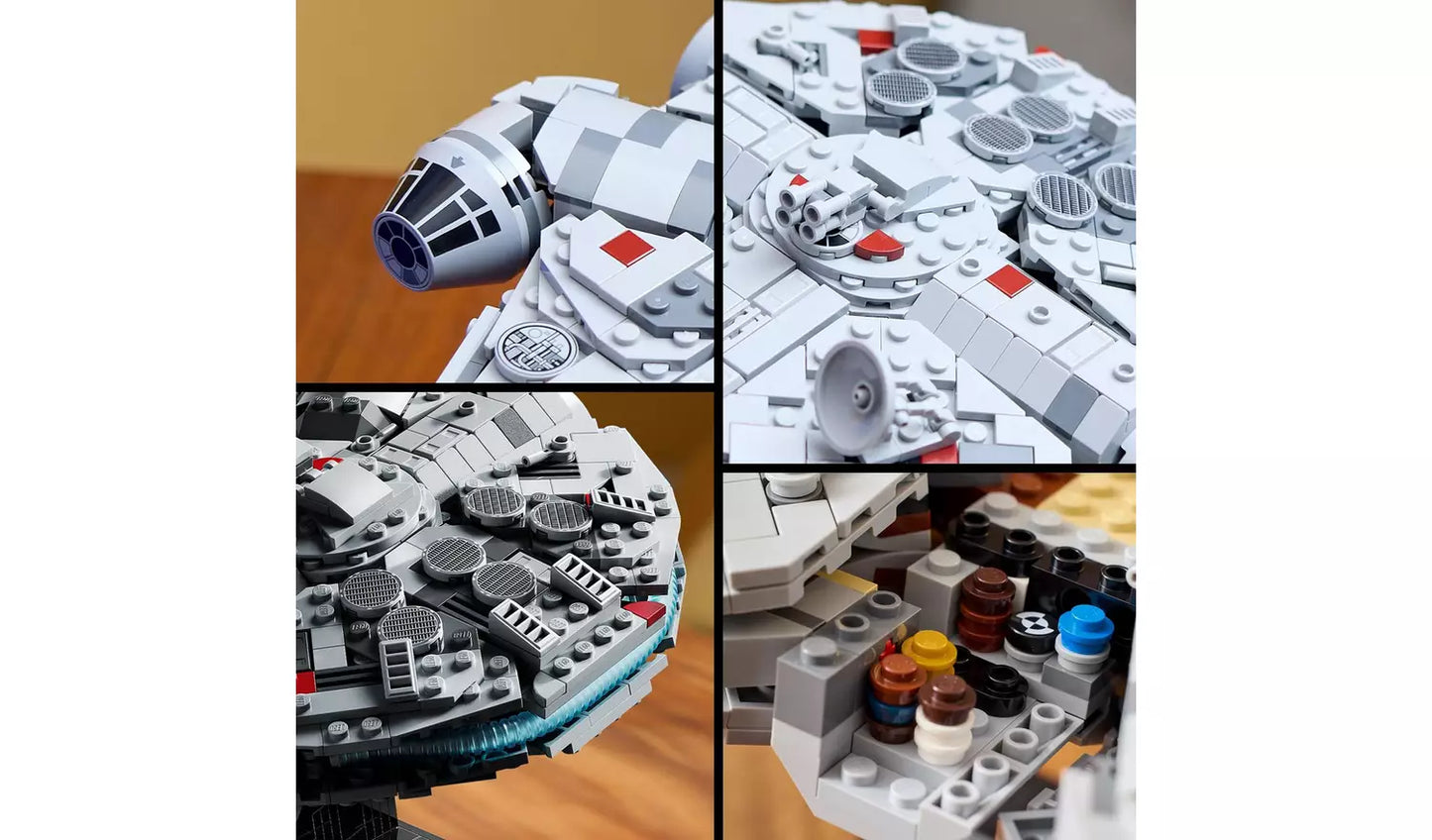 LEGO Star Wars Millennium Falcon Model Set for Adults