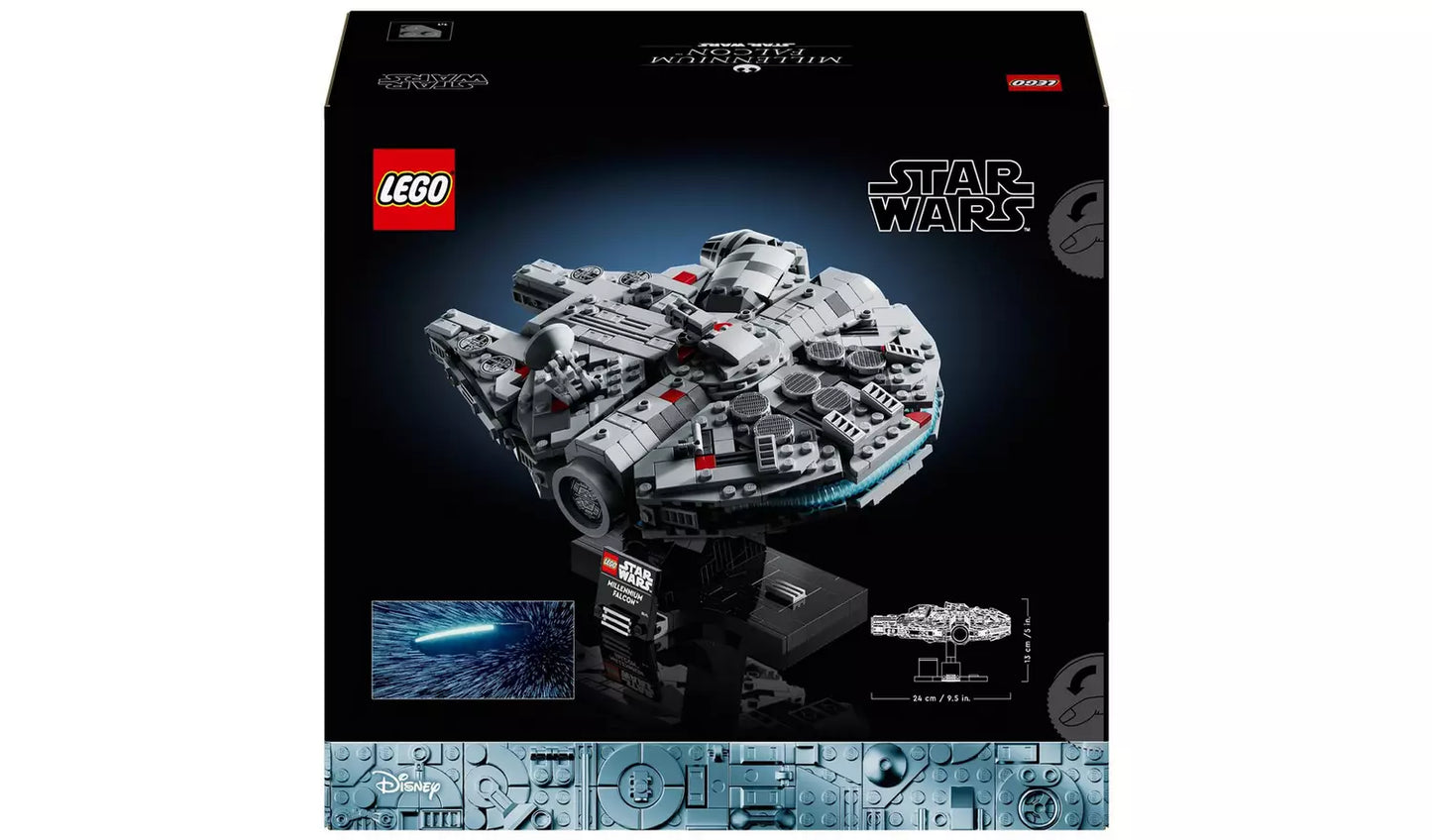LEGO Star Wars Millennium Falcon Model Set for Adults