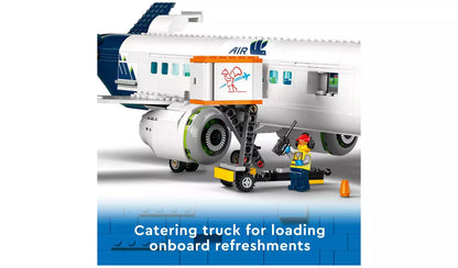 LEGO City Passenger Aeroplane Toy & 4 Airport Vehicles