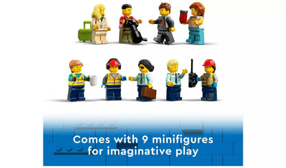 LEGO City Passenger Aeroplane Toy & 4 Airport Vehicles