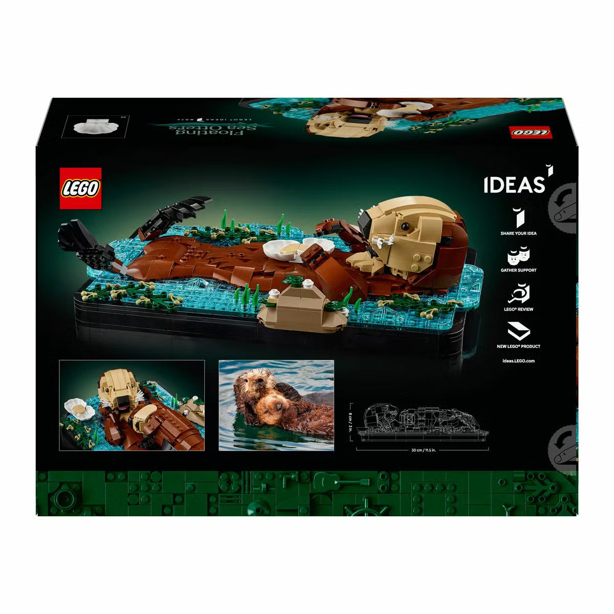 LEGO Ideas Floating Sea Otters - Model 21366 (18+ Years)