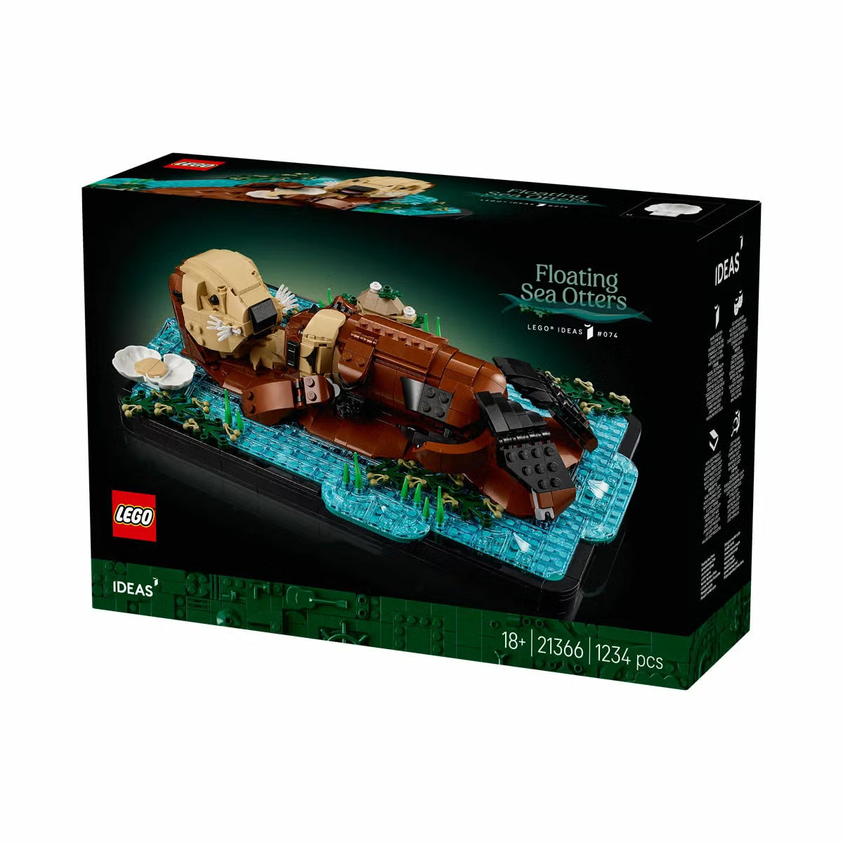 LEGO Ideas Floating Sea Otters - Model 21366 (18+ Years)