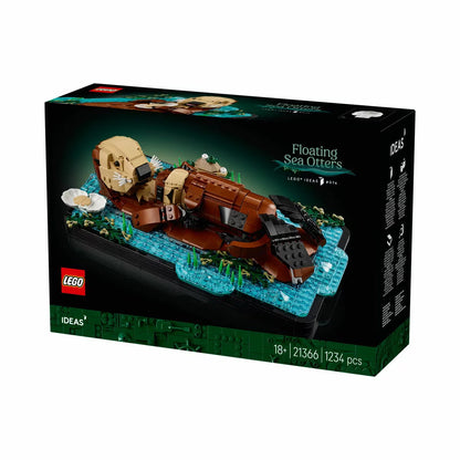 LEGO Ideas Floating Sea Otters - Model 21366 (18+ Years)