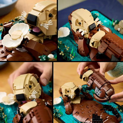LEGO Ideas Floating Sea Otters - Model 21366 (18+ Years)