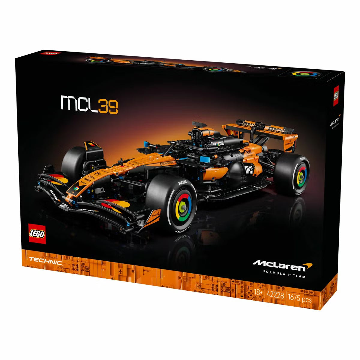 LEGO Technic McLaren Formula 1 Car 2025 Model - Model 42228 (18+ Years)