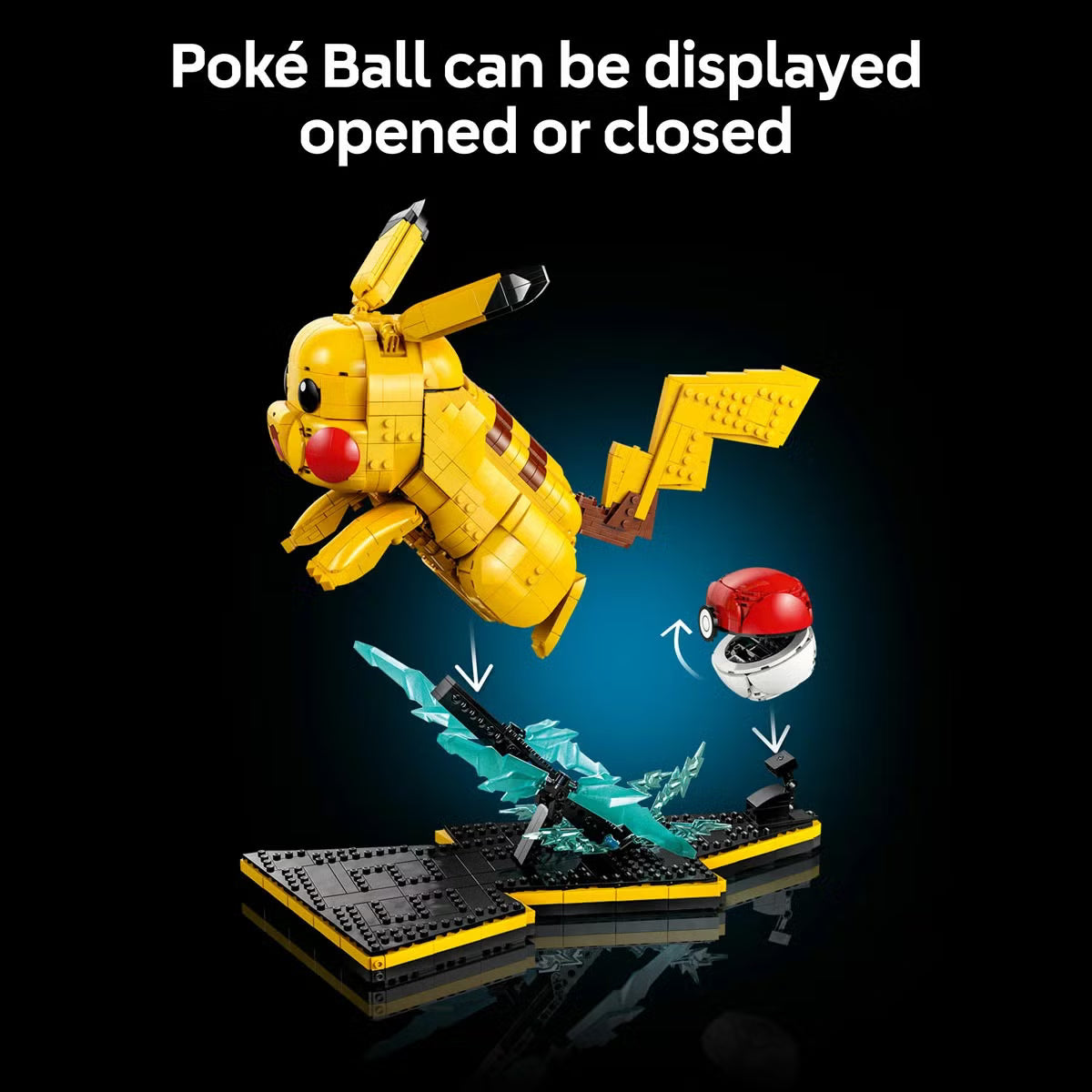 LEGO Pokémon Pikachu and Poké Ball - Model 72152 (18+ Years)