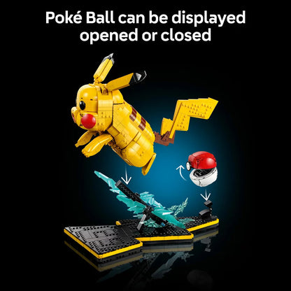 LEGO Pokémon Pikachu and Poké Ball - Model 72152 (18+ Years)