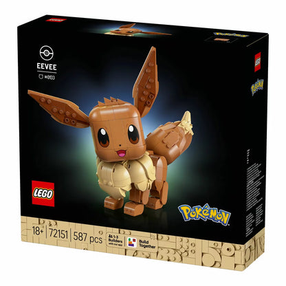 LEGO Pokémon Eevee - Model 72151 (18+ Years)
