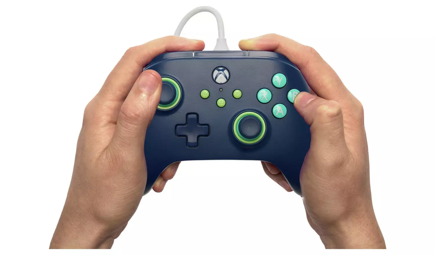 PowerA Xbox Series X/S & One Wired Controller - Mariner Blue