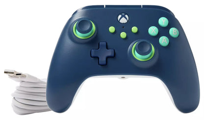 PowerA Xbox Series X/S & One Wired Controller - Mariner Blue