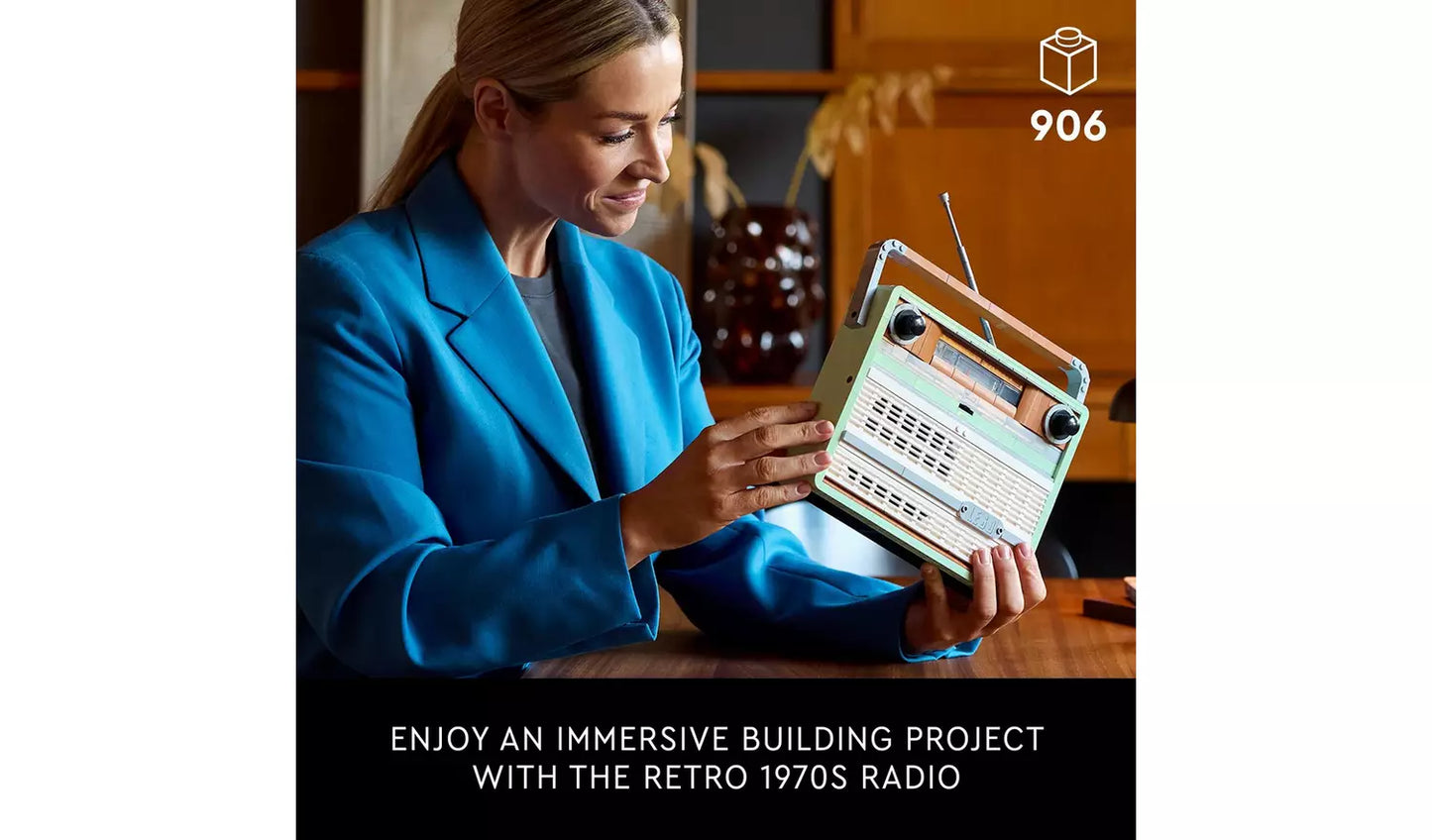 LEGO Icons Retro Radio Building Set for Adults