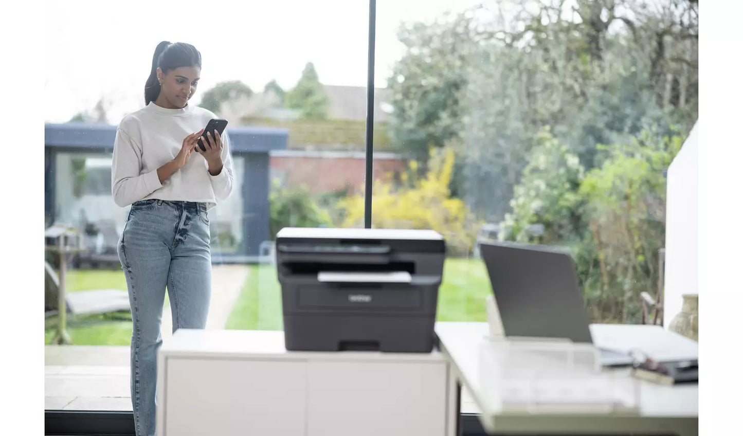 Brother DCP-L2627DWE EcoPro Ready 3-in-1 Mono Laser Printer