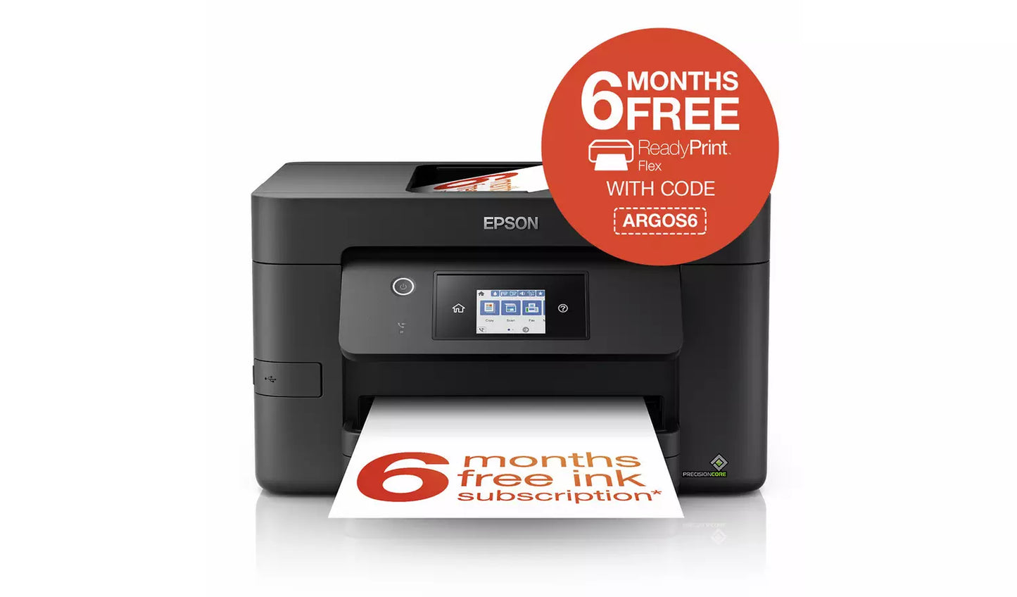 Epson WF-3820 Inkjet Printer - ReadyPrint Flex Compatible