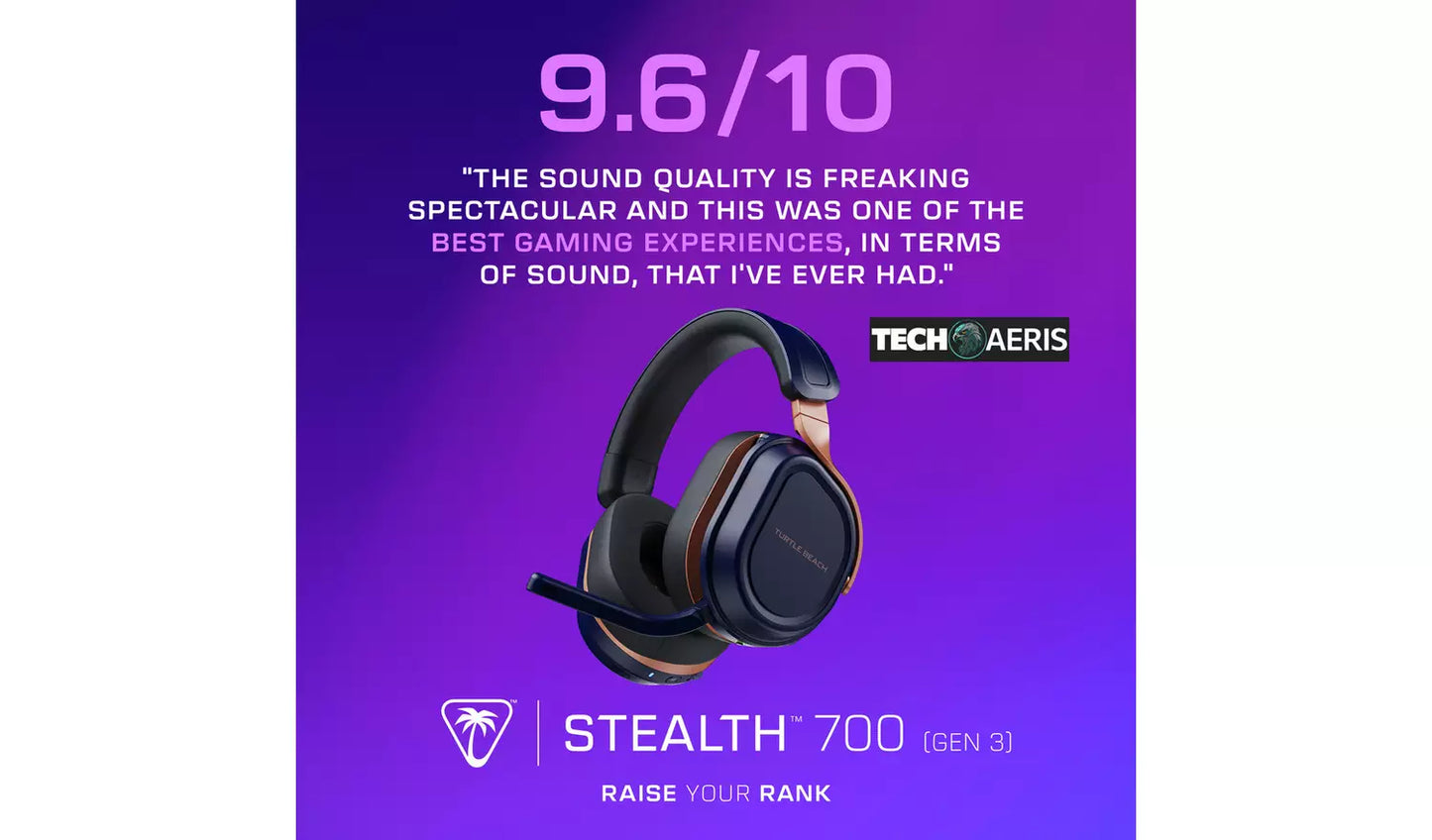 Turtle Beach Stealth 700 Wireless Xbox, PS,PC Headset Cobalt