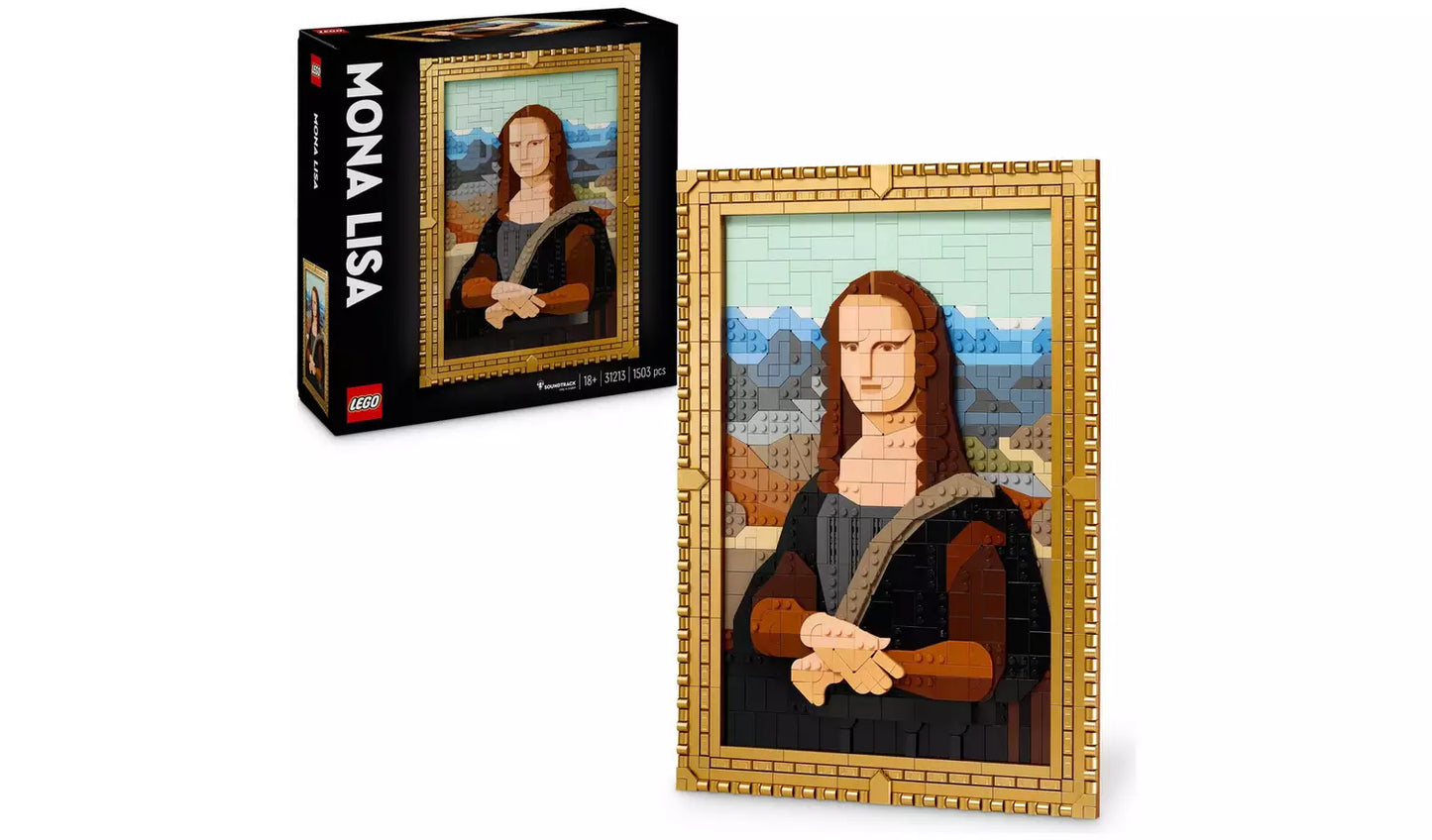 LEGO ART Mona Lisa Painting Building Set for Adults