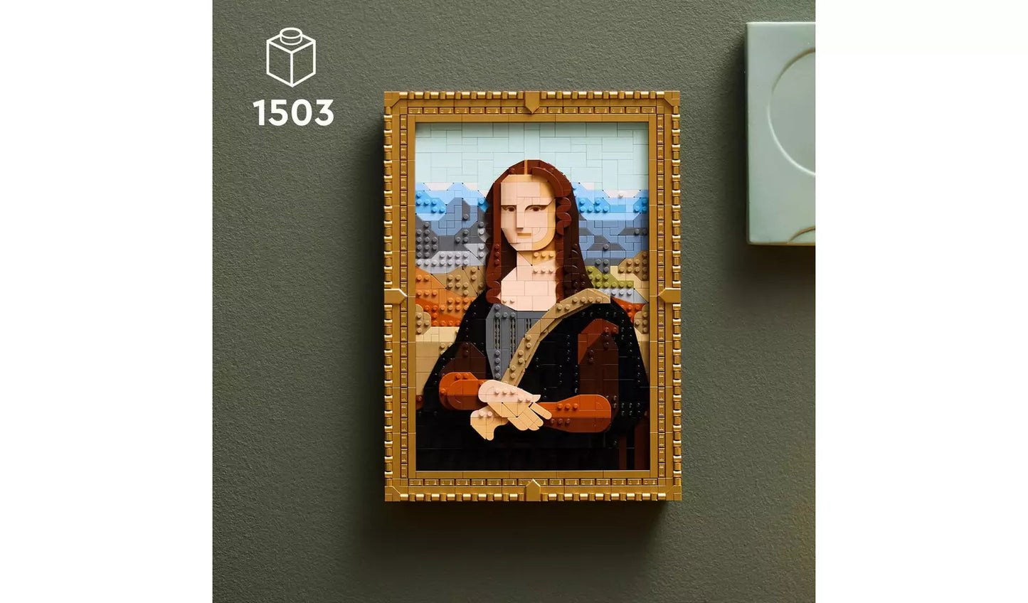 LEGO ART Mona Lisa Painting Building Set for Adults