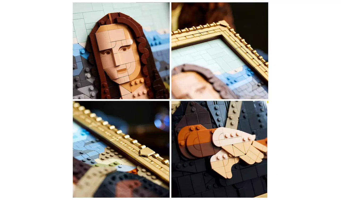LEGO ART Mona Lisa Painting Building Set for Adults