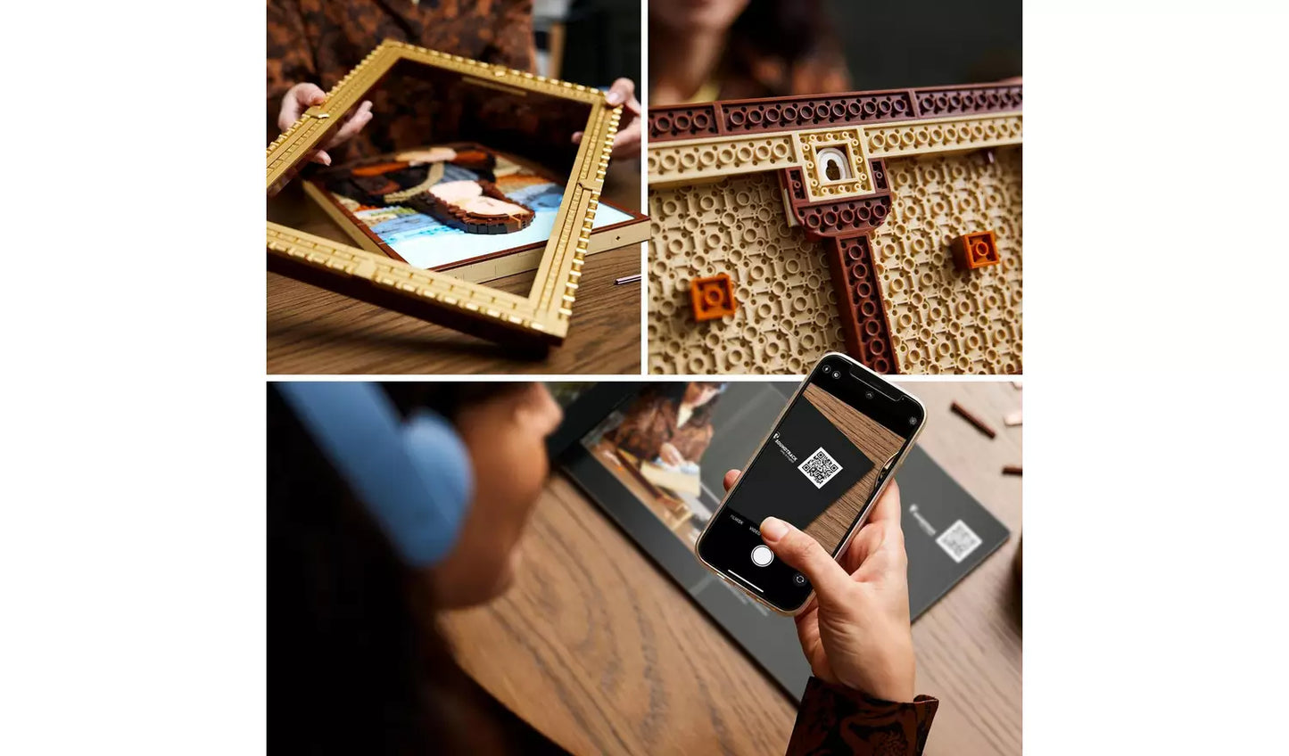 LEGO ART Mona Lisa Painting Building Set for Adults