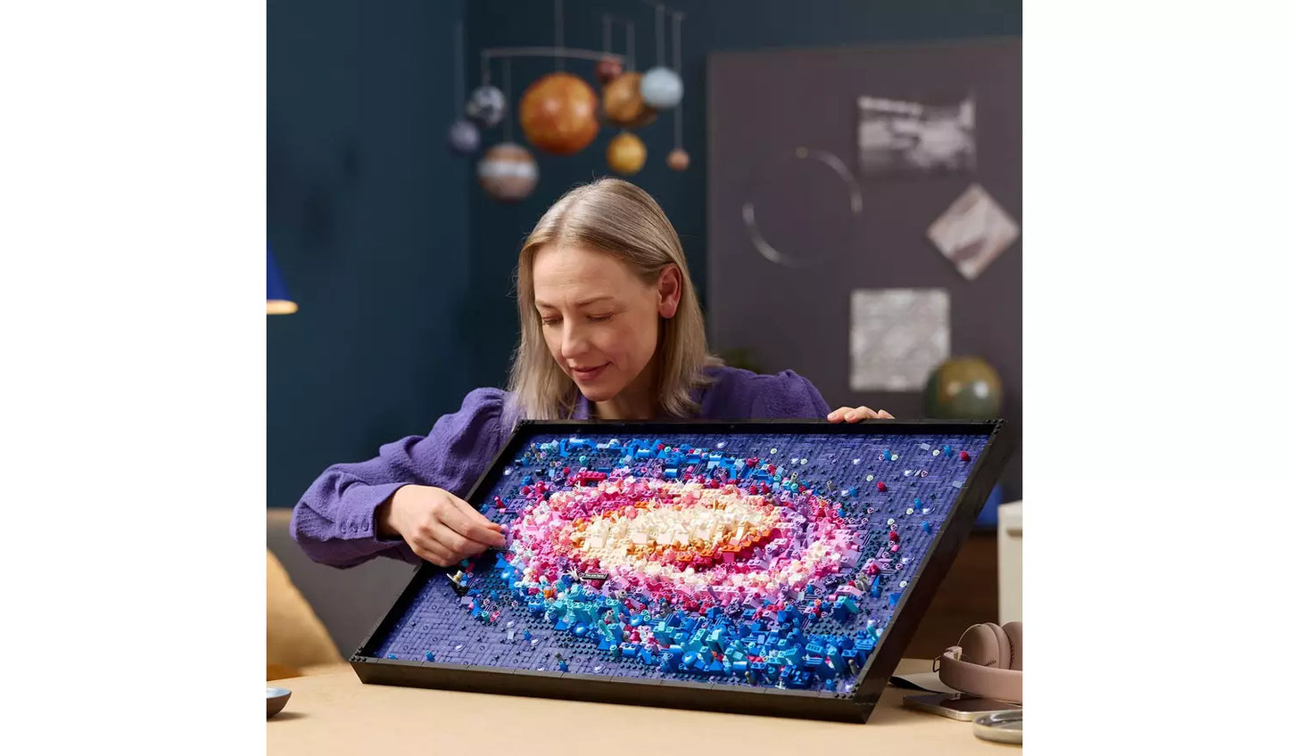 LEGO ART The Milky Way Galaxy Wall Art Set for Adults 31212