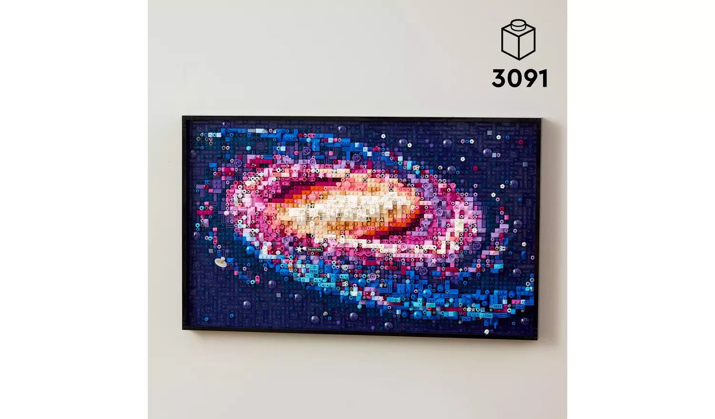 LEGO ART The Milky Way Galaxy Wall Art Set for Adults 31212