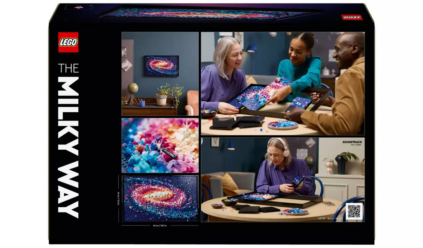 LEGO ART The Milky Way Galaxy Wall Art Set for Adults 31212